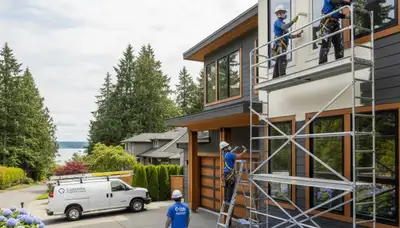 Painting contractor serving Redmond, WA for residential and commercial interior and exterior projects