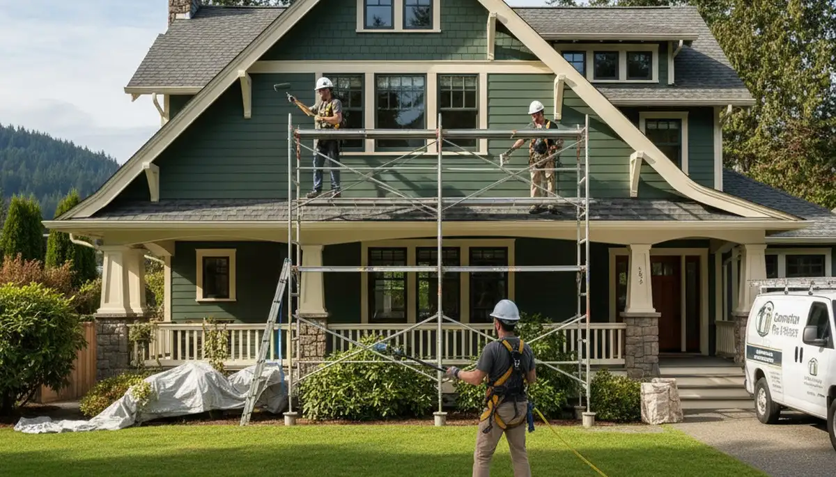 Professional house painting services in Redmond, WA by Redmond Painters