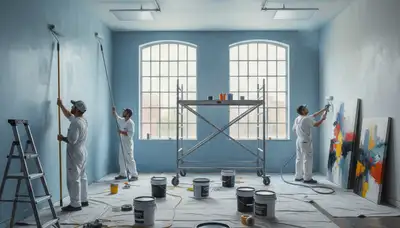Commercial painting project in Redmond, WA by Redmond Paint Pros for durable PNW weather protection