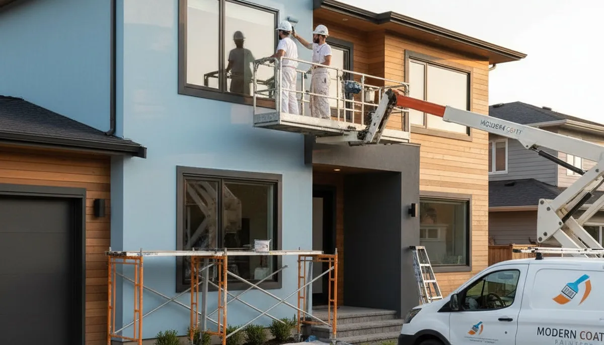 Exterior house painting in Redmond, WA by Redmond Paint Pros for weather protection and curb appeal