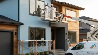 Exterior house painting in Redmond, WA by Redmond Paint Pros for weather protection and curb appeal