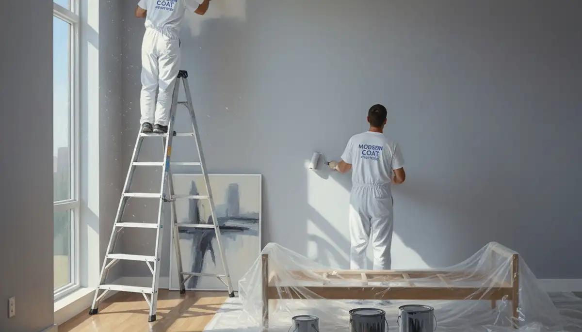 Interior house painting in Redmond, WA by Redmond Paint Pros for a clean, lasting finish