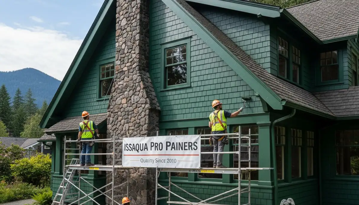 Redmond, WA painting contractor providing professional interior and exterior house painting services