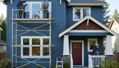 Professional painters serving Redmond, WA on a local painting business site