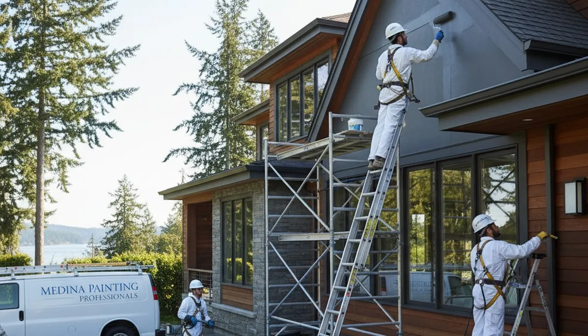 Redmond, WA painting contractor providing interior and exterior painting services