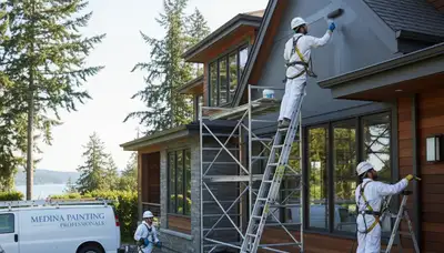 Redmond, WA painting contractor providing interior and exterior painting services