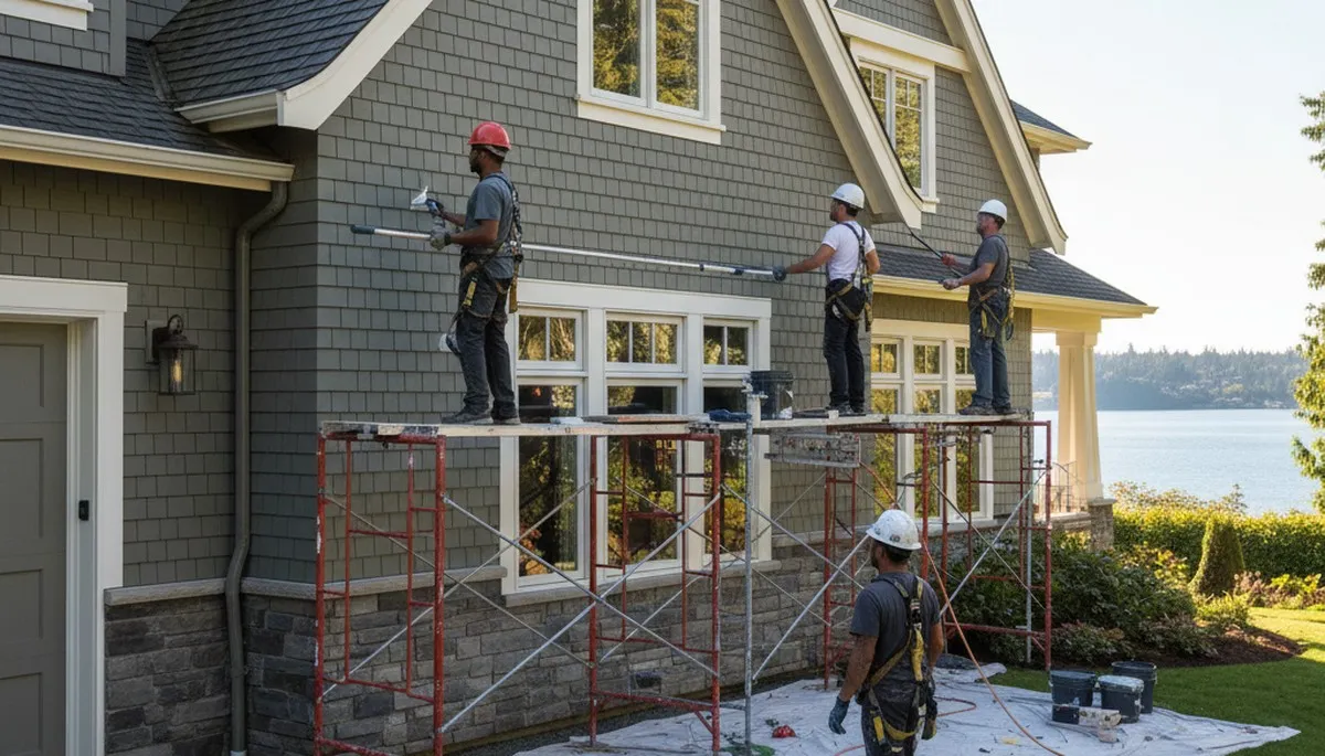 Painting services in Redmond, WA for homes and businesses by Redmond Painters