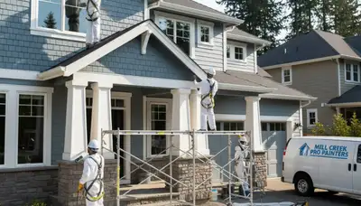Painting contractor serving Redmond, WA with professional interior and exterior house painting services