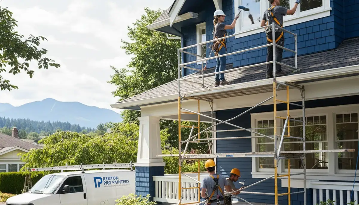 Painting contractor in Redmond, WA providing professional interior and exterior painting services