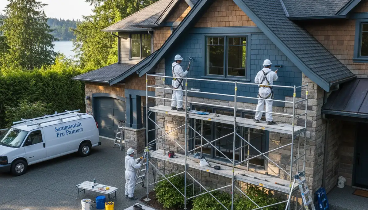 Professional painters serving Redmond, WA, for interior and exterior painting projects