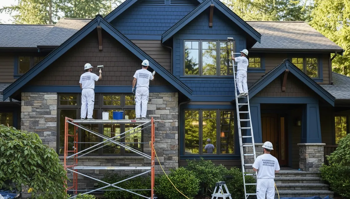 Painting services in Redmond, WA for homes and businesses with professional interior and exterior results