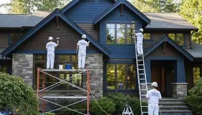 Painting services in Redmond, WA for homes and businesses with professional interior and exterior results